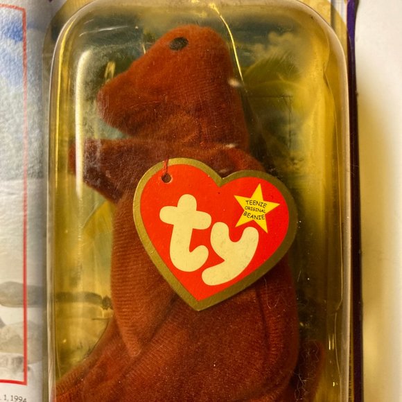 McDonald's Ty Beanie Babies "Dinosaur Trio Collection" Steg & Rex New Unopened - Picture 3 of 12